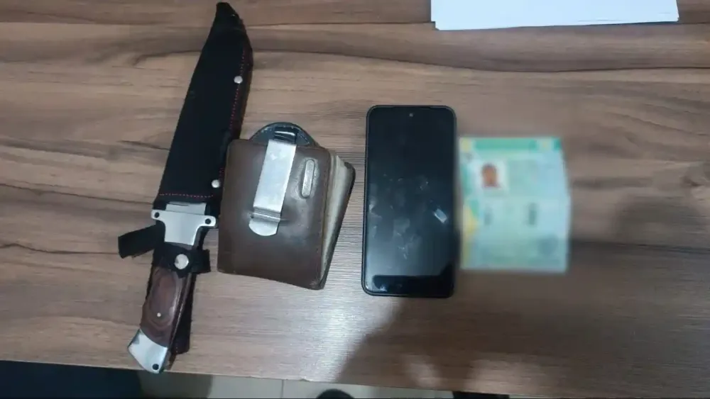 Em Parauapebas, filho ameaça o pai com faca e vai parar no xilindró