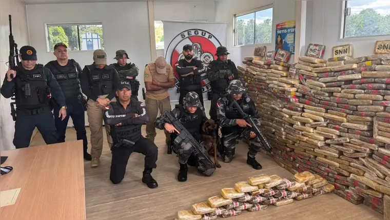 Cão Jay-Z apreende quase meia tonelada de droga no Marajó