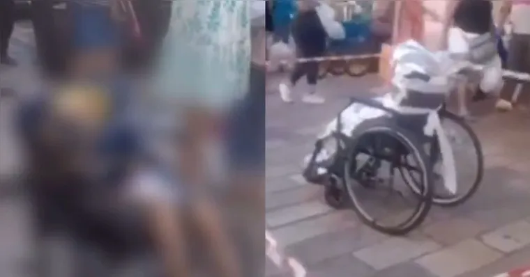 De acordo com a perícia, o idoso já estaria morto há algumas horas quando o homem foi detido