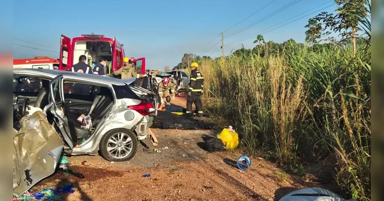 Um grave acidente foi registrado na manhã desta quarta-feira (23) na Rodovia Transamazônica (BR-230), no quilômetro 40, próximo à Vila Ubá, zona rural do município de São João do Araguaia. | Reprodução