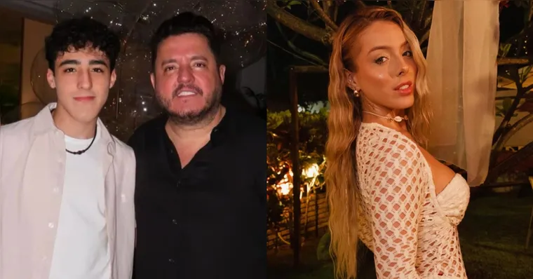 Aos 17 anos, filho de sertanejo assume namoro com influencer