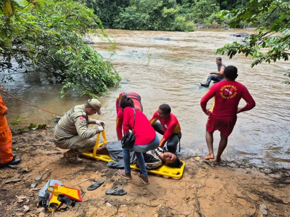 Mulher desaparecida é encontrada ilhada no Rio Parauapebas