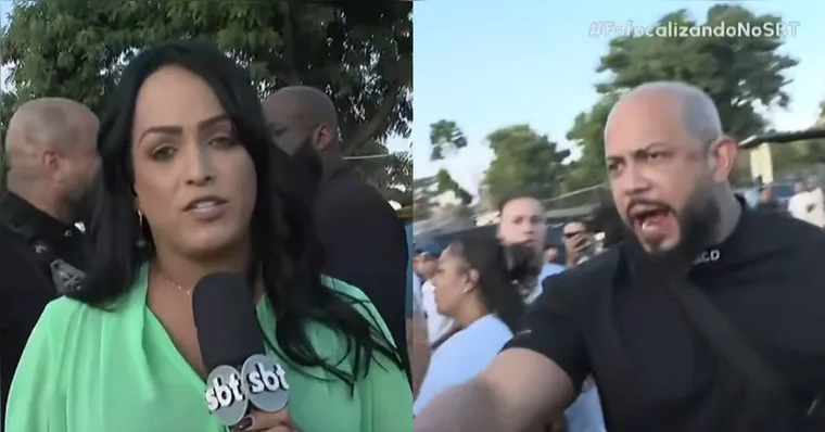 Vídeo: repórter do SBT acusa equipe de MC Ryan de agressão