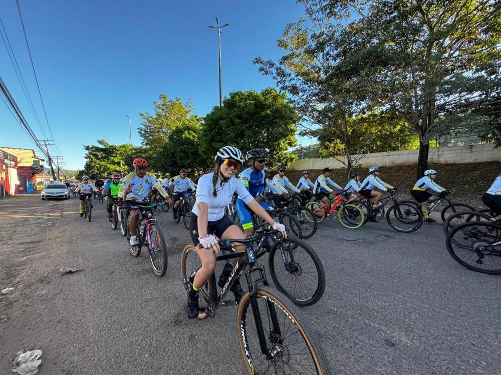 Passeio Ciclístico mobiliza população por um trânsito mais seguro em Parauapebas