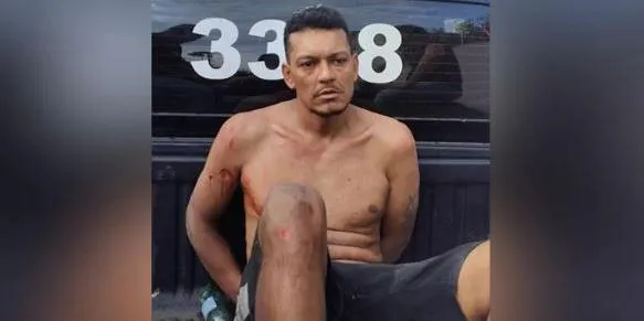 Ronaldo tentou fugir pelo telhado durante a abordagem policial/ Foto: Divulgação