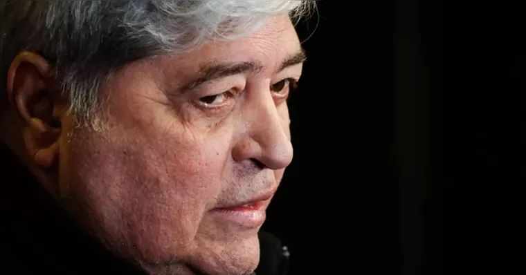O apresentador de TV e candidato José Luiz Datena, durante debate das eleições à prefeitura de São Paulo | Foto: Aloisio Mauricio/FotoArena
