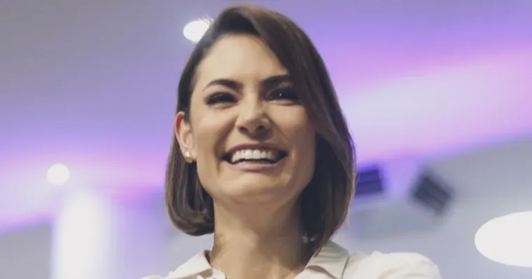 Michelle Bolsonaro teve carta lida durante convenção do PL em Brasília e confirmou pré-candidatura ao Senado pelo Distrito Federal | ( Reprodução Instagram )