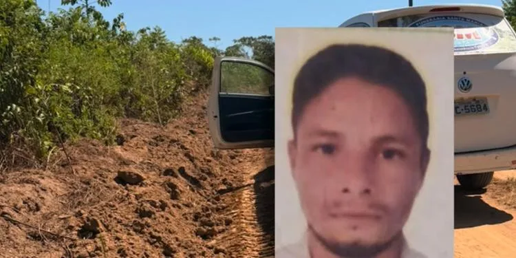 Homem é encontrado morto sentado às margens de estrada na zona rural de Tailândia. (Reprodução/ Portal Tailândia)