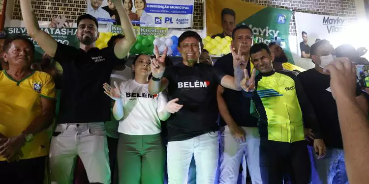 PL oficializa Delegado Éder Mauro e Tatiane Coelho na disputa pela prefeitura de Belém