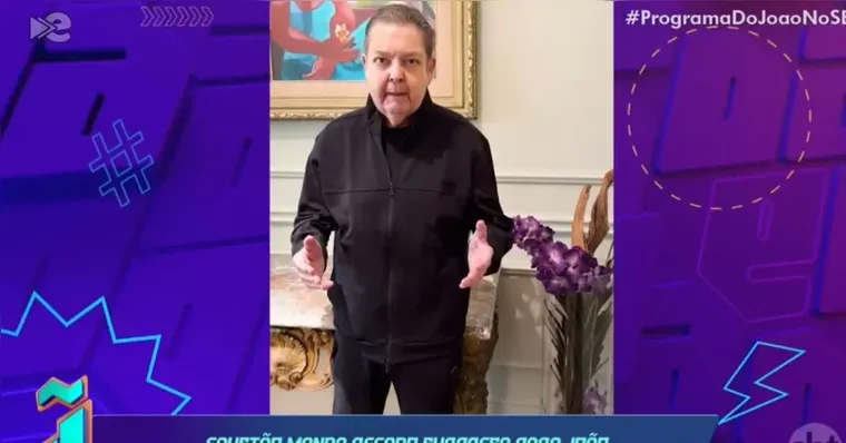 Faustão citou Silvio Santos e Hebe Camargo como referências para a carreira do filho | Foto: Reprodução