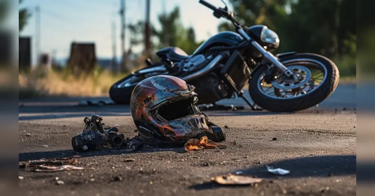 Segundo testemunhas, o motociclista foi tocado por uma carreta | Reprodução/Freepik/Imagem Ilustrativa