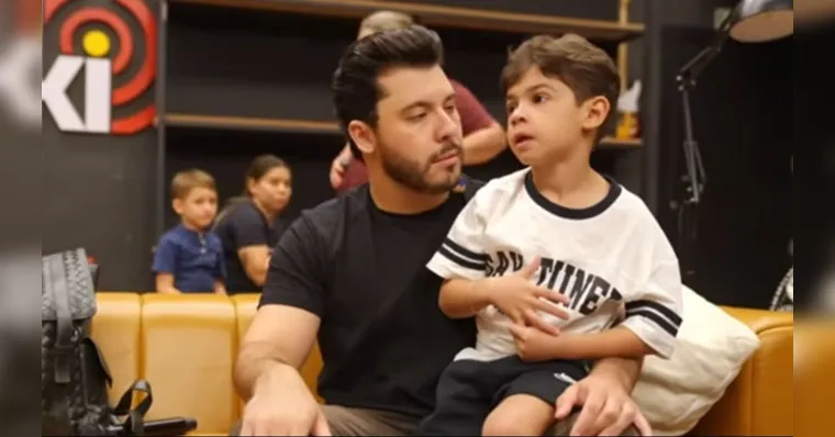 Léo é filho de Murilo Huff e Marília Mendonça. | (Reprodução/Redes Sociais)