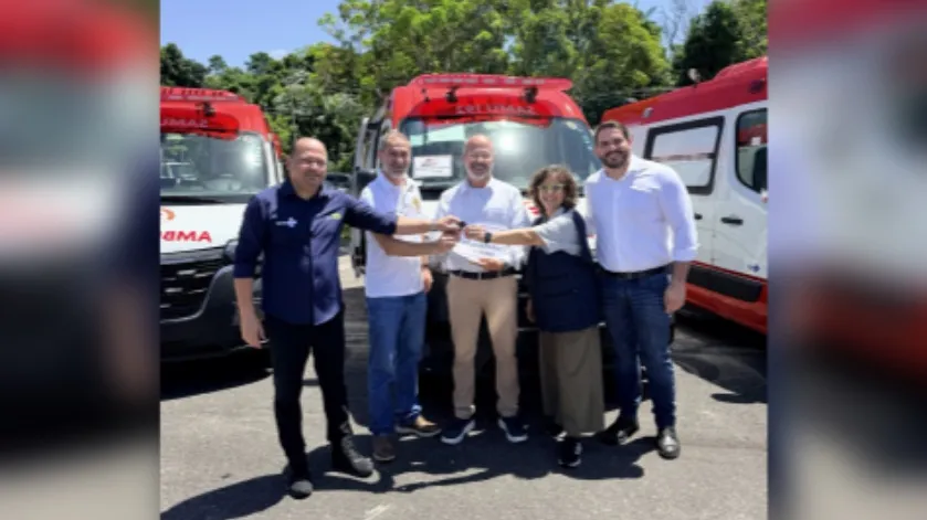 Parauapebas ganha nova ambulância para reforçar o atendimento ao SAMU