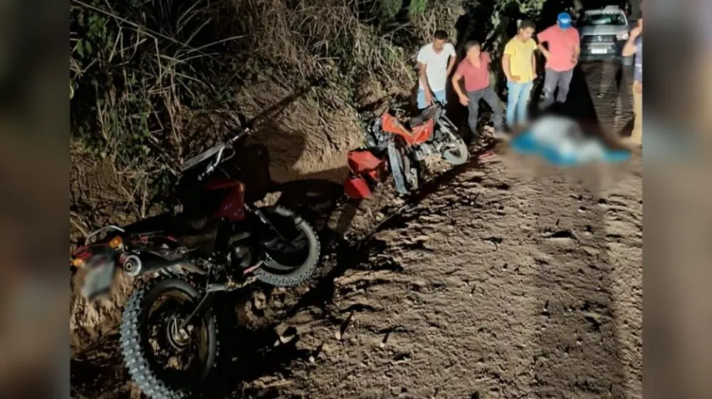 O acidente ocorreu em uma estrada da zona rural/ Foto: Divulgação