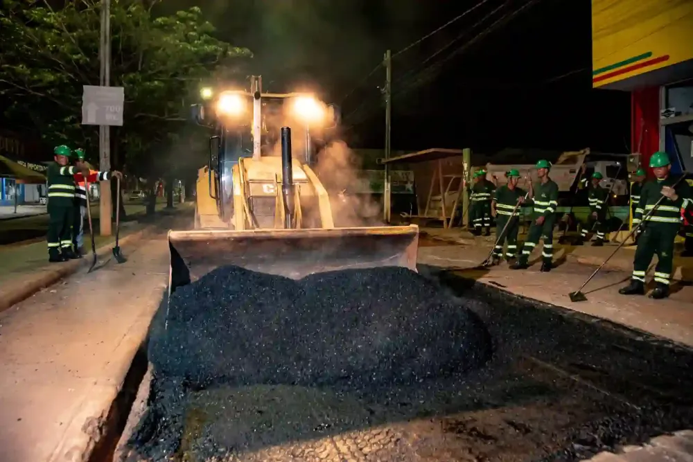 Operação “Buraco Zero” segue com trabalhos pelo bairro Cidade Jardim