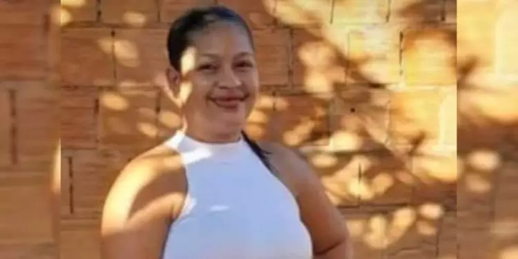 A imagem em destaque mostra a gestante que morreu no acidente. (Foto: Reprodução | Correio de Carajás)